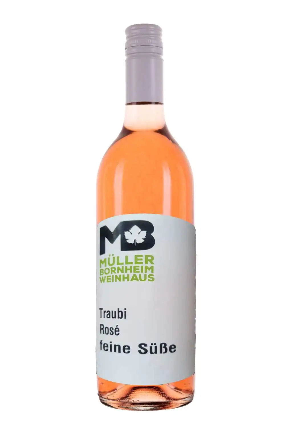 Traubi Rosé Flasche Traubi Rosé Flasche alkoholisches Getränk aus Trauben